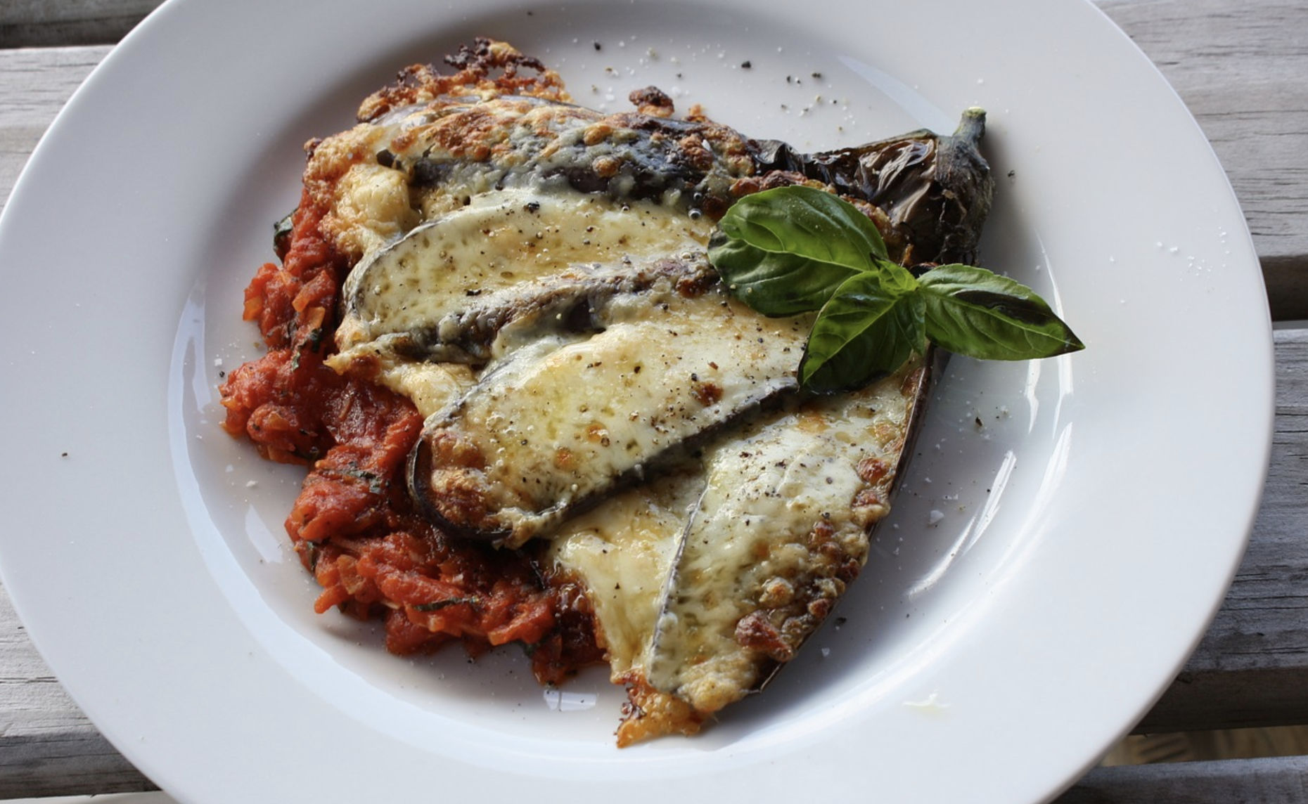 Bianca Bianco Healthy Recipe: Eggplant Pesto Pizzas